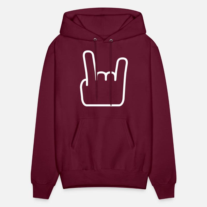 Heavy Metal Fun Hard Rock Music Horns Hand Gesture