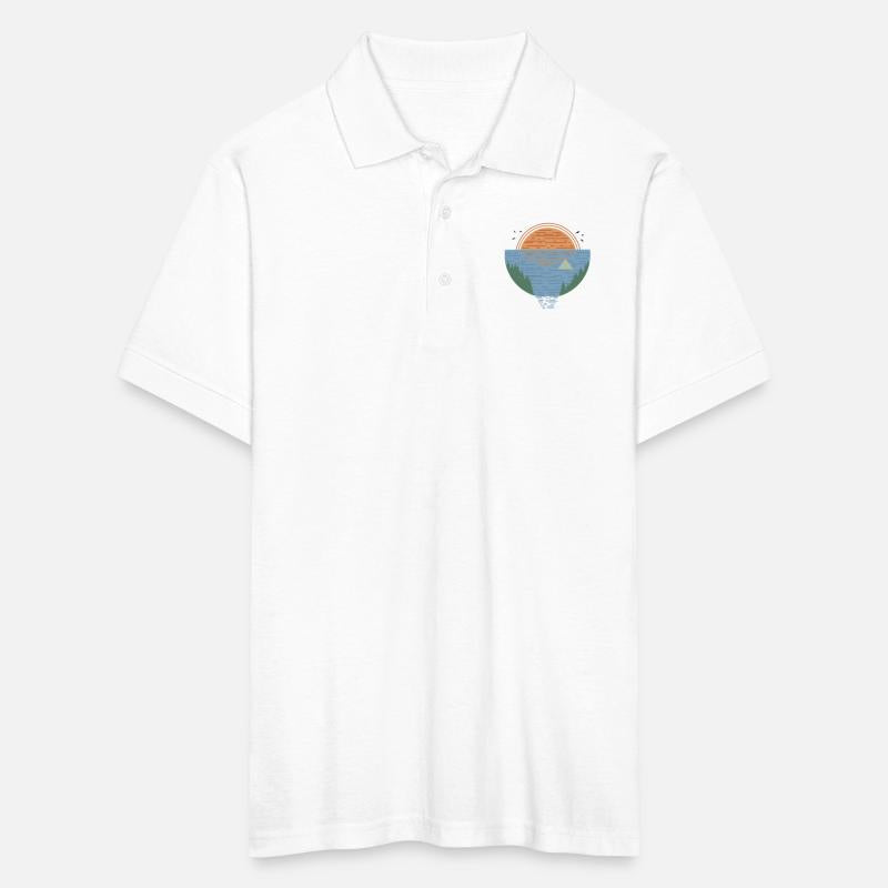 Hiker hiking landscape nature mountains gift