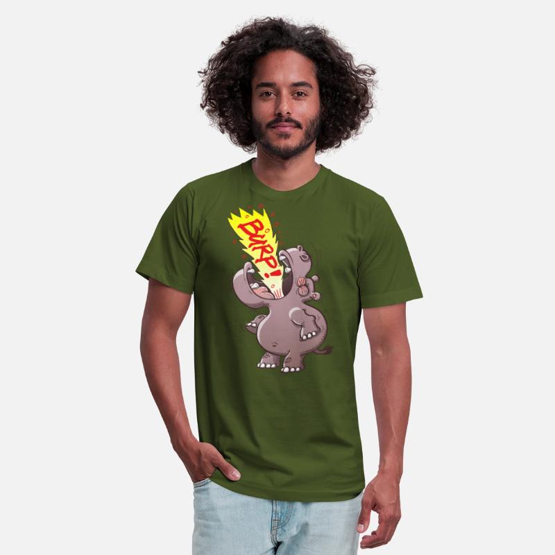 Hippopotamus Burping Loudly