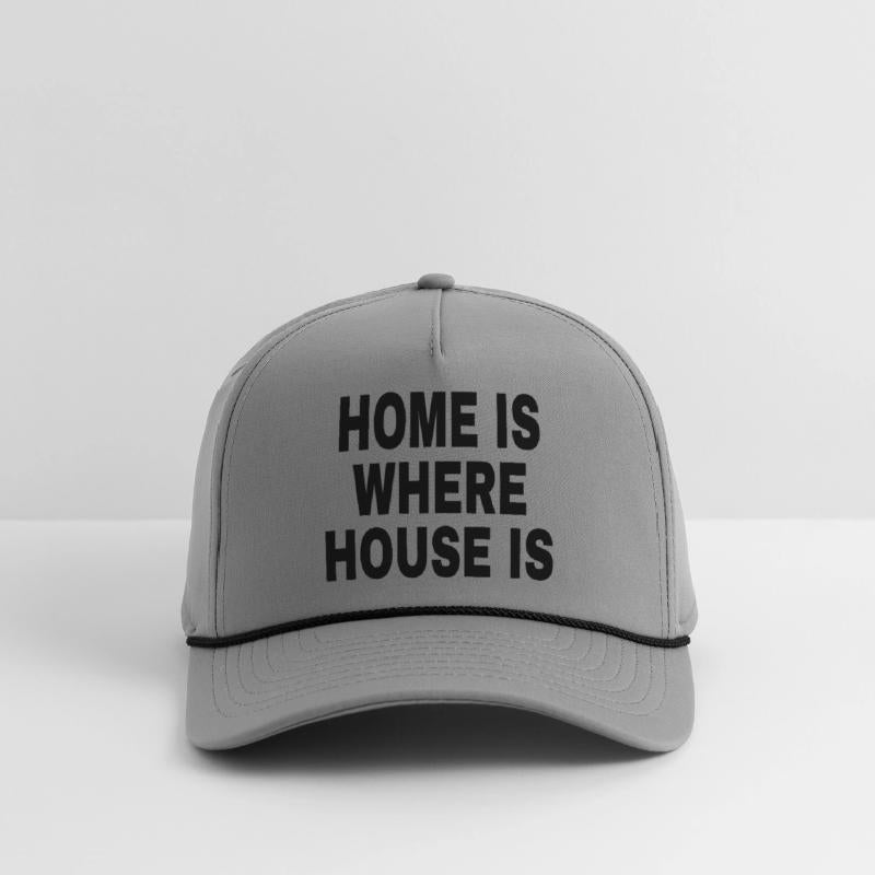 HOME IS WHERE HOUSE IS BLACK FONTS