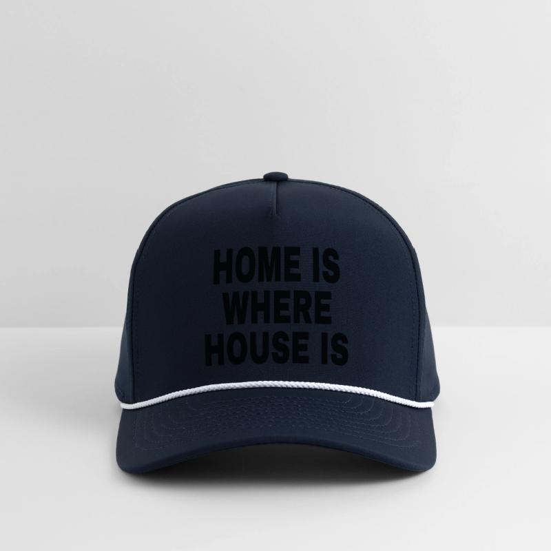 HOME IS WHERE HOUSE IS BLACK FONTS