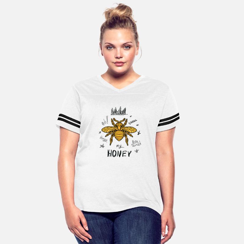 honey bee golden embroidery queen crown