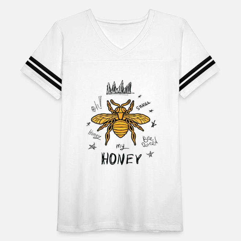 honey bee golden embroidery queen crown