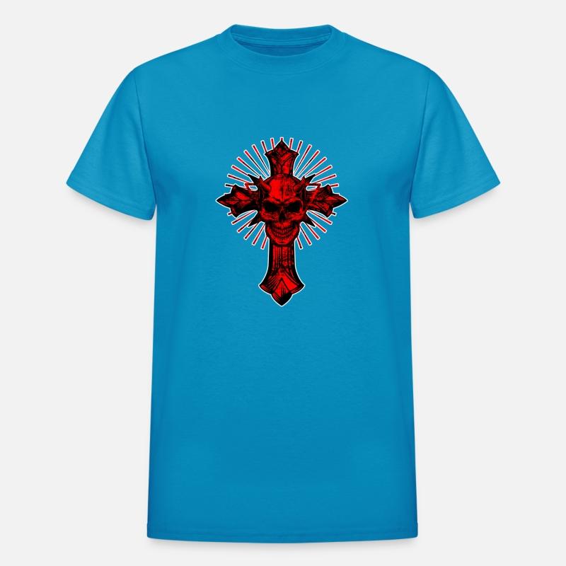 Horror Skull Cross Essential T-Shirt.