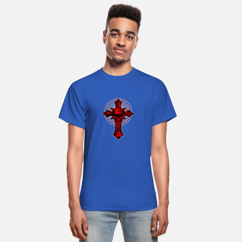 Horror Skull Cross Essential T-Shirt.