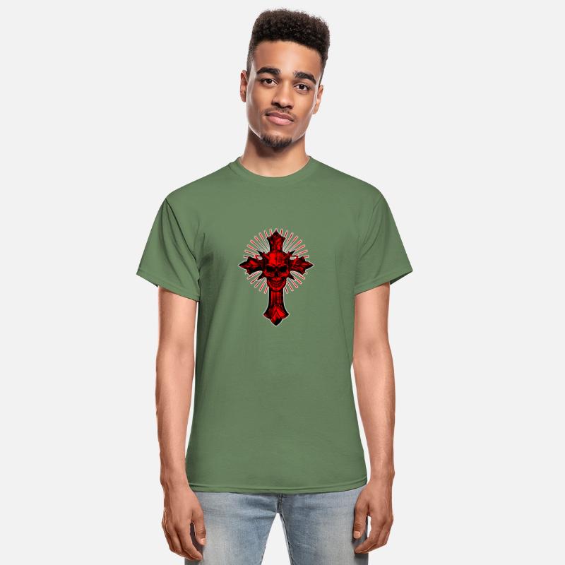 Horror Skull Cross Essential T-Shirt.