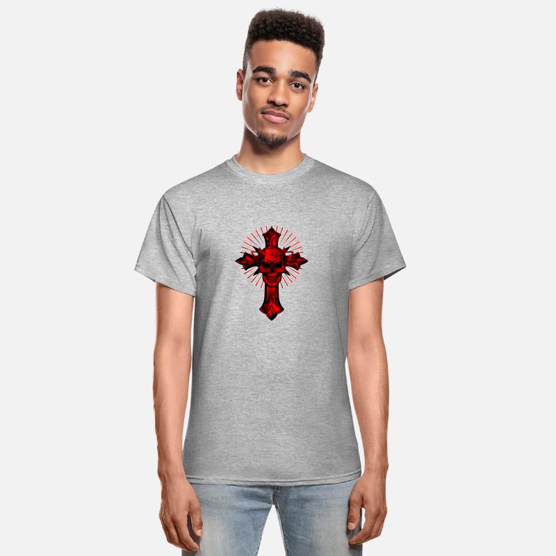 Horror Skull Cross Essential T-Shirt.