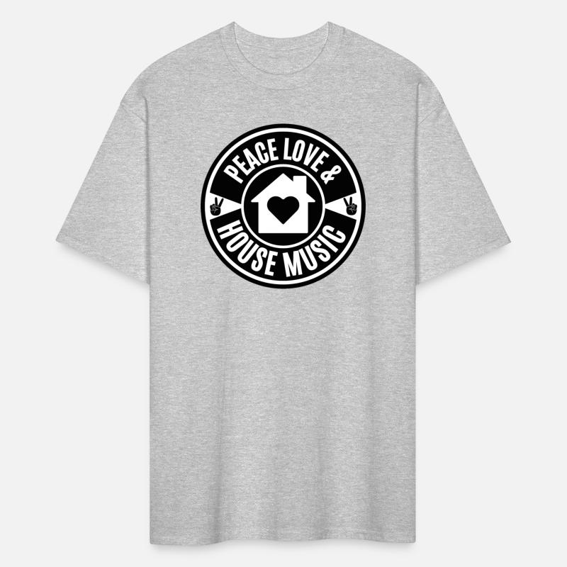 HOUSE MUSIC - Peace & Love (Black)