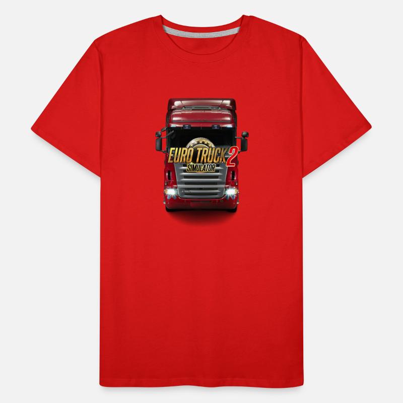 Huge Red Euro Truck Simulator