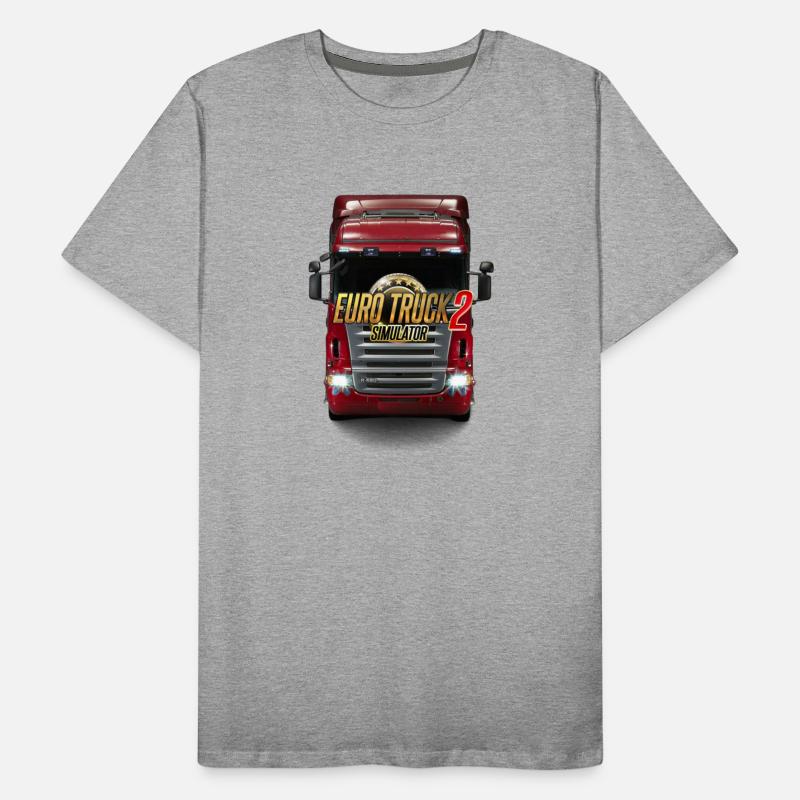 Huge Red Euro Truck Simulator