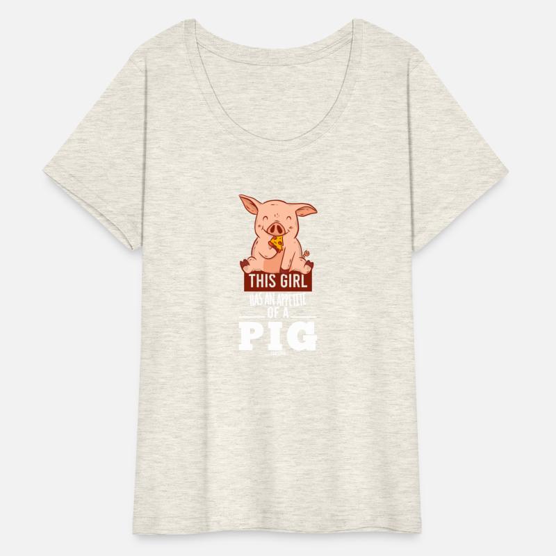 hungry as a pig woman girl