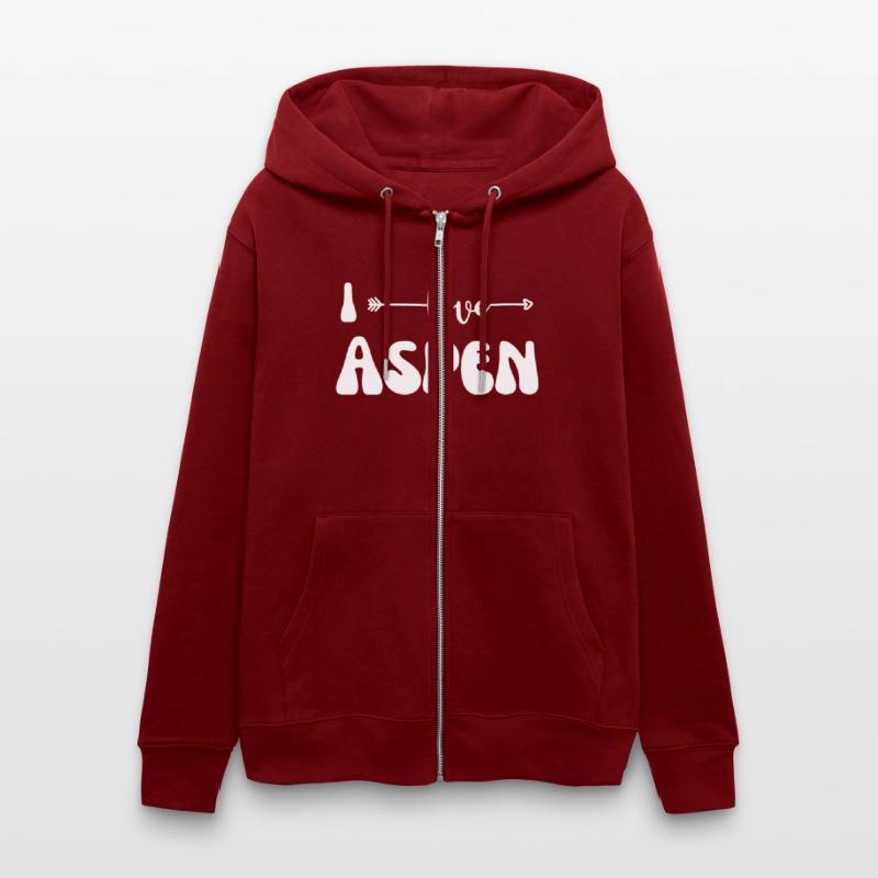 I Love Aspen. I Heart Aspen. Red Heart Valentine's