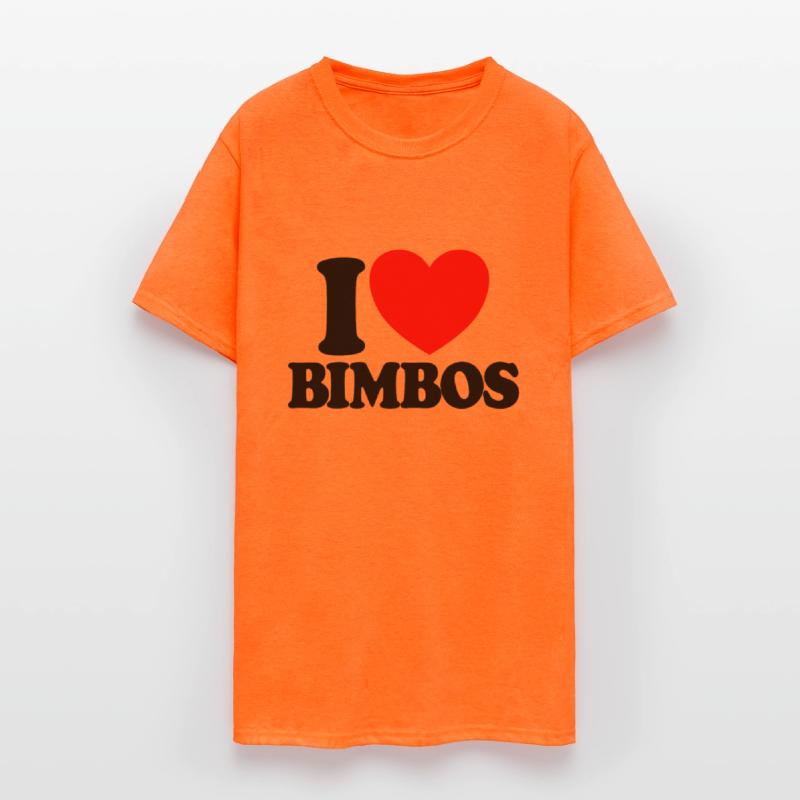 I Love Bimbos Bimbo Dolls Funny Mens I Love Bimbos