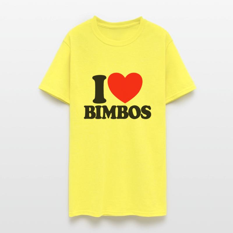 I Love Bimbos Bimbo Dolls Funny Mens I Love Bimbos
