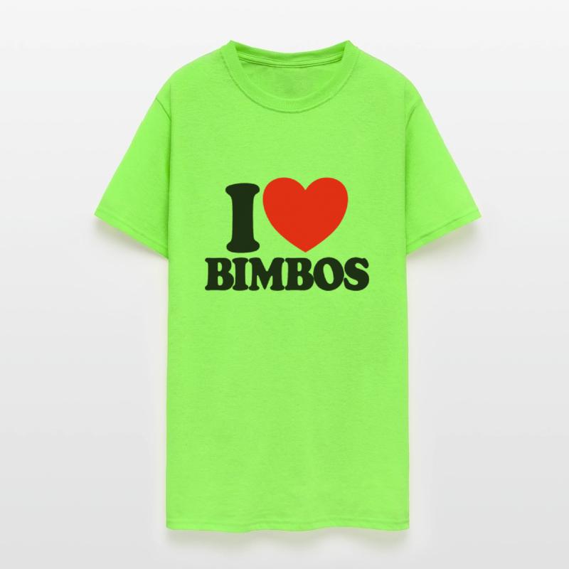 I Love Bimbos Bimbo Dolls Funny Mens I Love Bimbos