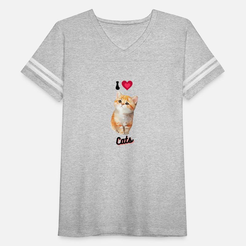 I love Cats design, cool cute gift idea for girls