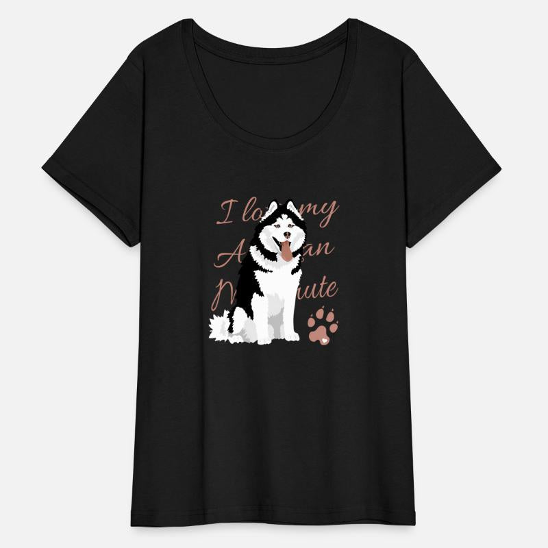 I Love My Alaskan Malamute Dog