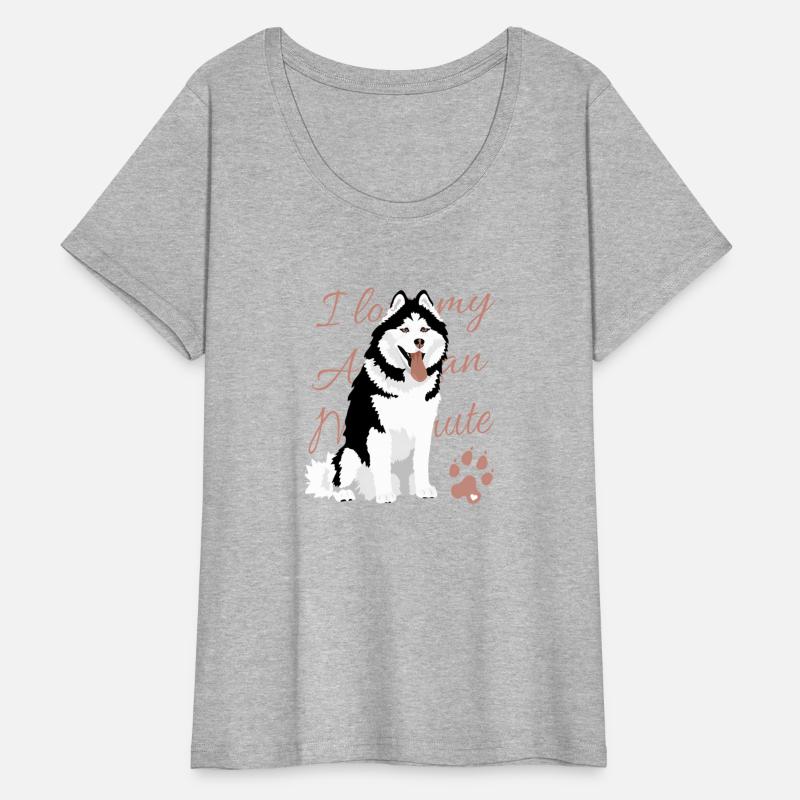 I Love My Alaskan Malamute Dog