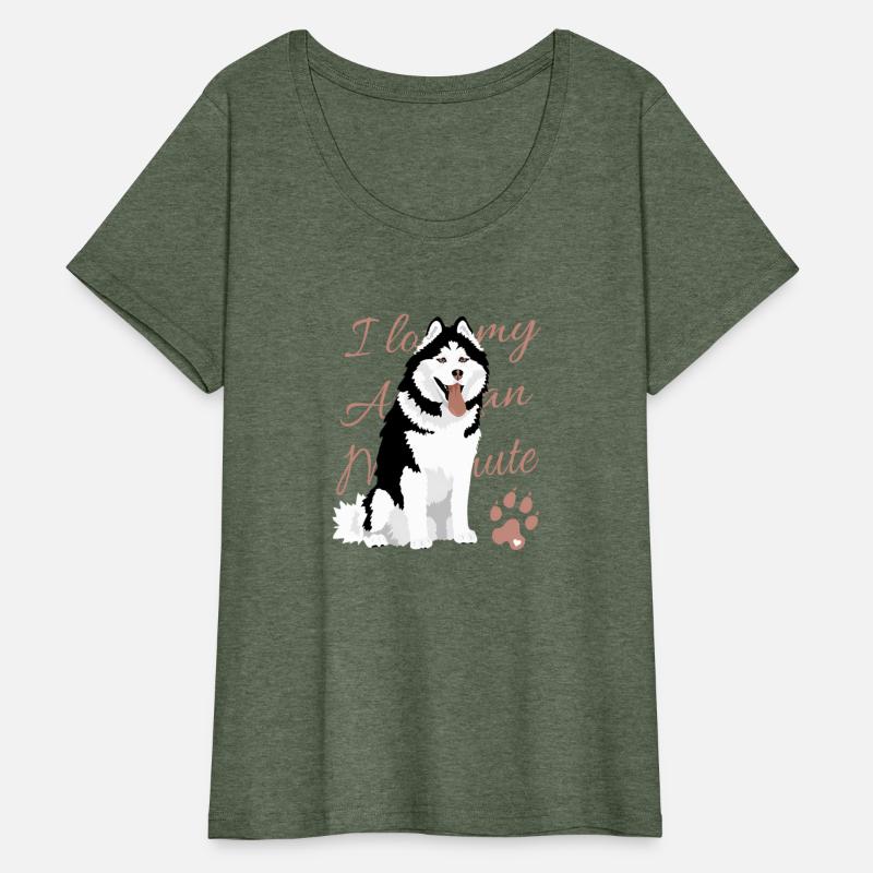 I Love My Alaskan Malamute Dog