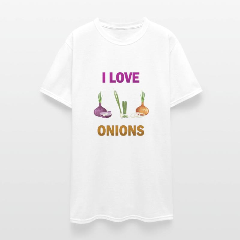 I Love Onions, For Onion and Vegetable Lovers