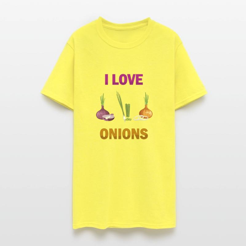 I Love Onions, For Onion and Vegetable Lovers