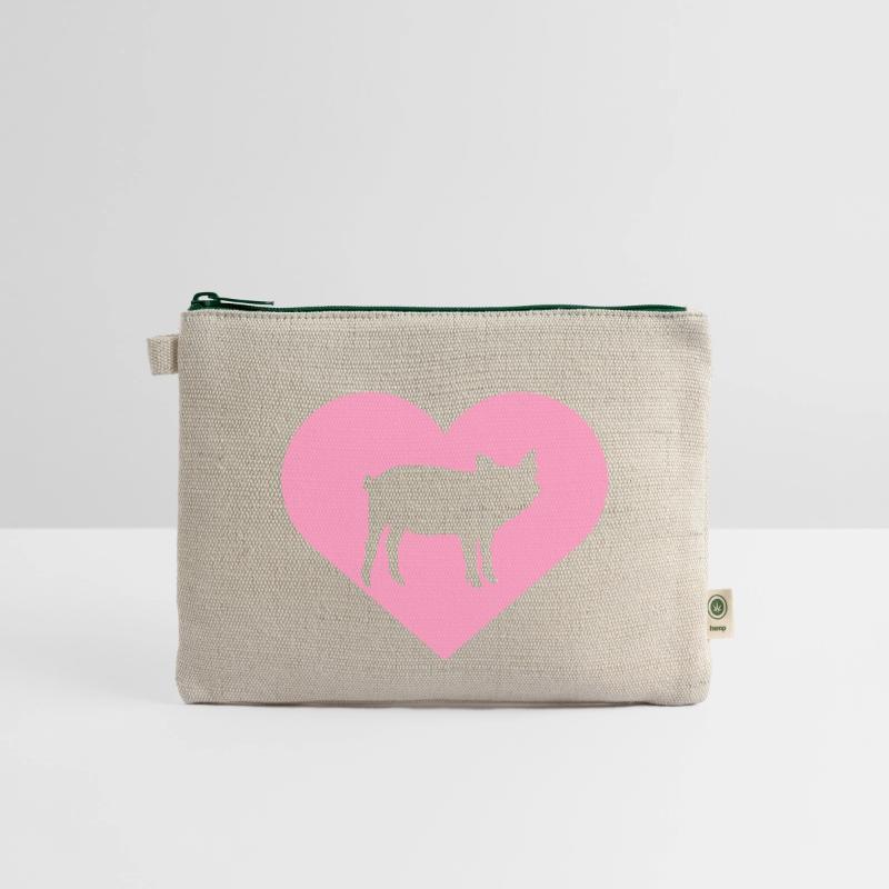 I Love Pigs pig heart piggy piglet silhouette