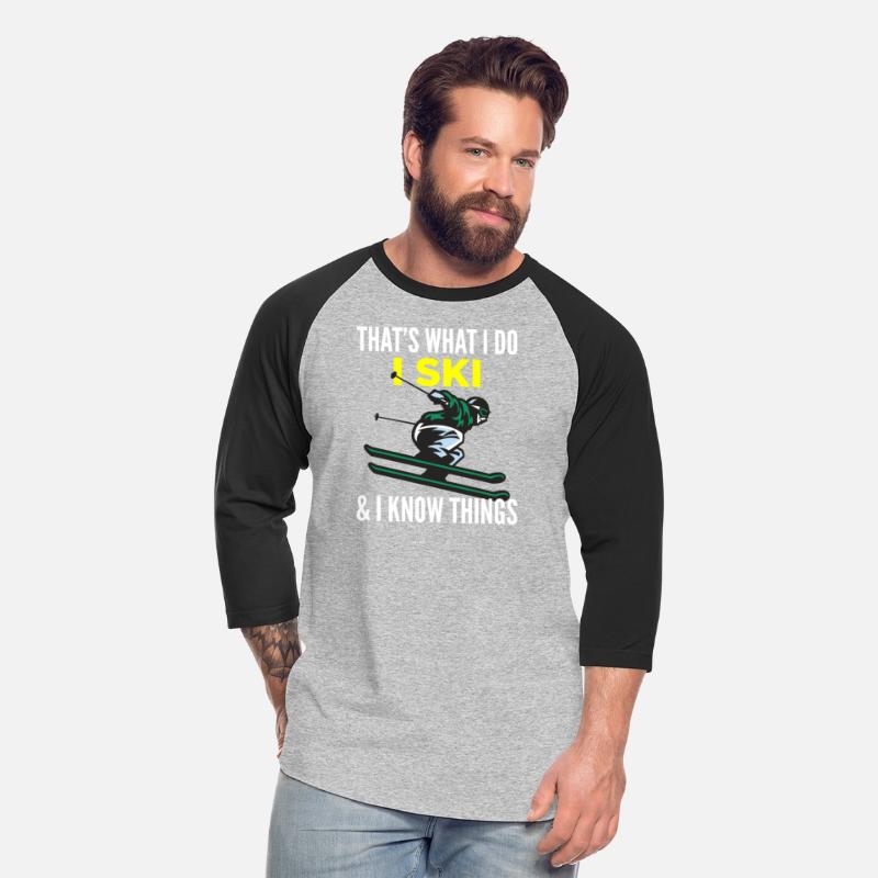 I Ski Funny Skiing Lover Gifts