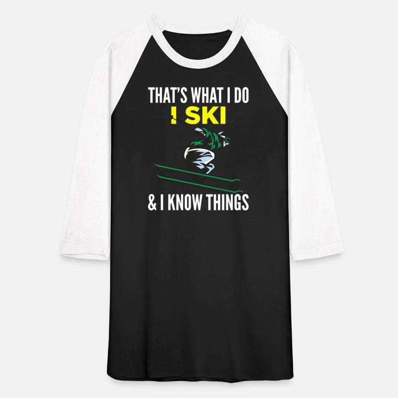I Ski Funny Skiing Lover Gifts