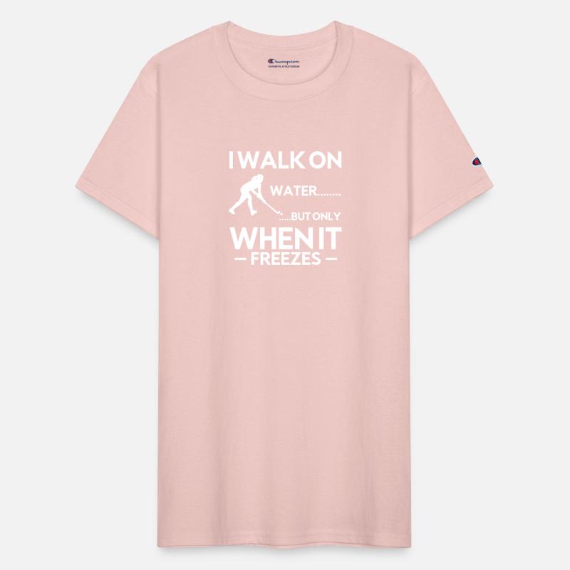 I walk on water, but only it freezes