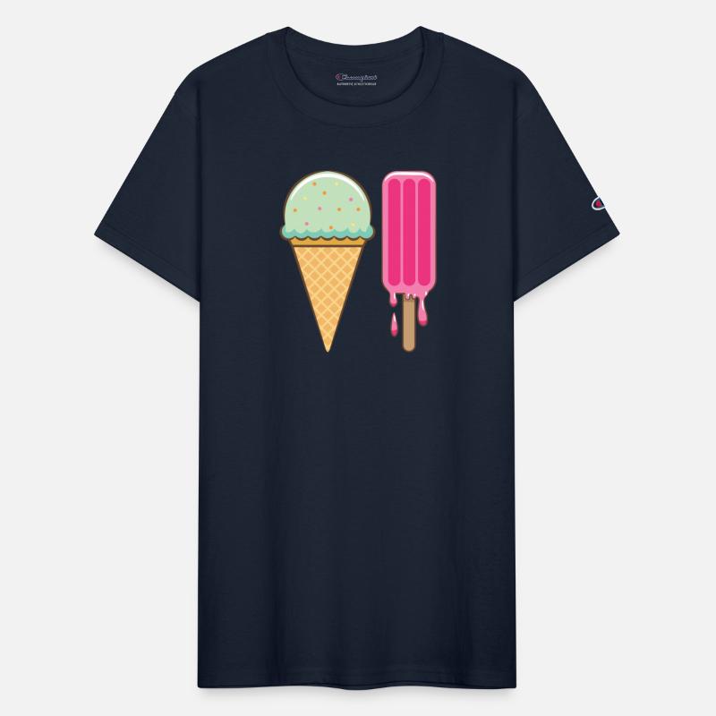 Ice cream gelato sundae