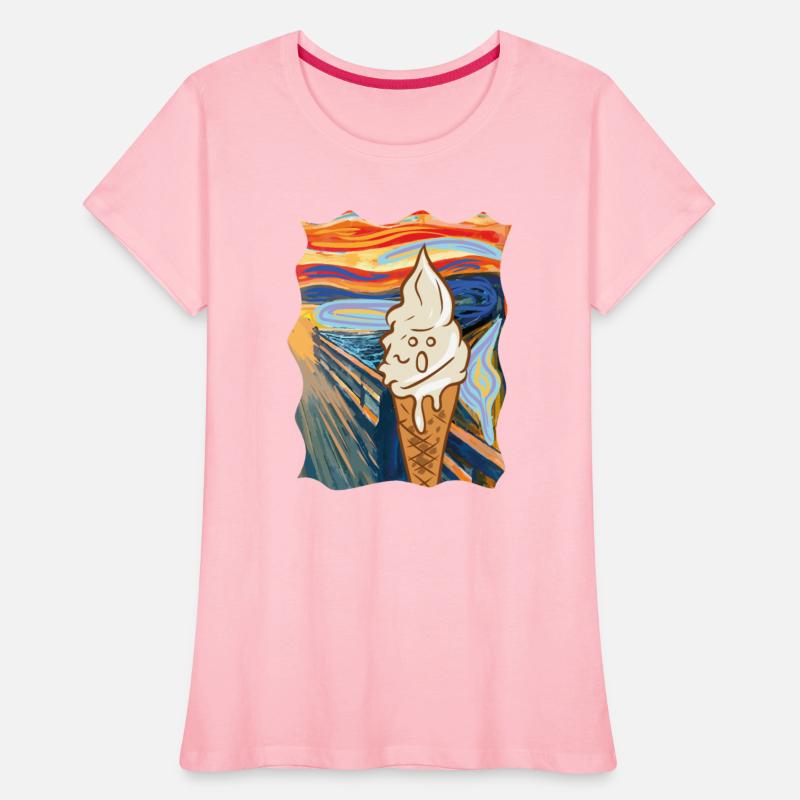 Ice Cream The Scream Art Popsicle Edvard Munch