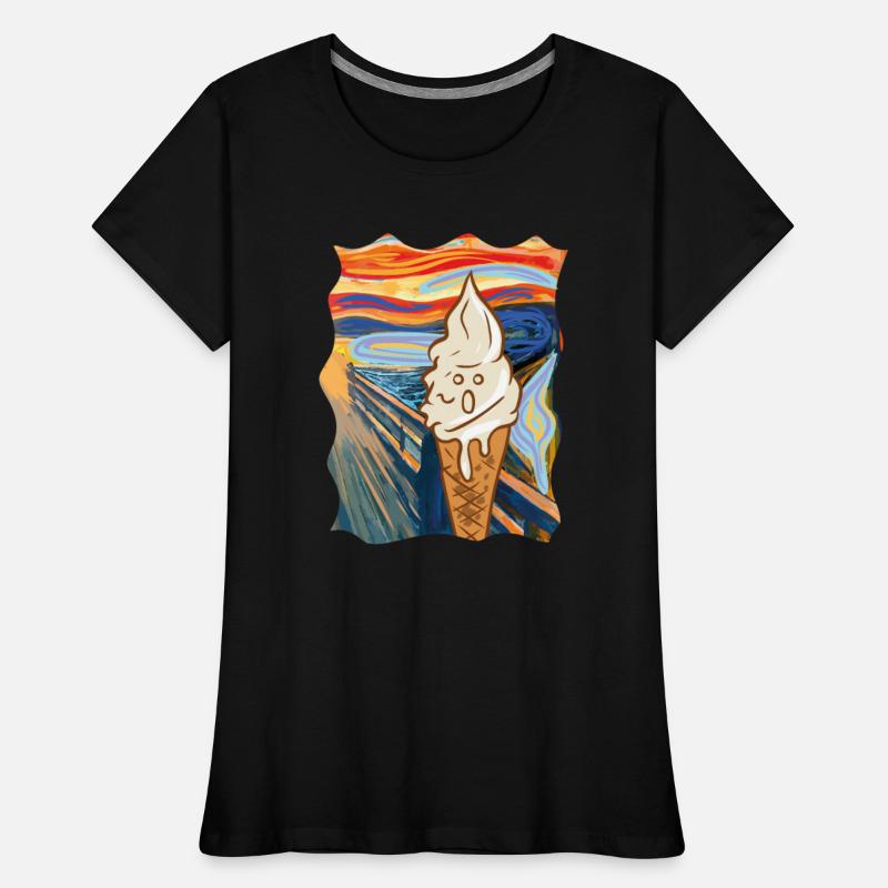 Ice Cream The Scream Art Popsicle Edvard Munch