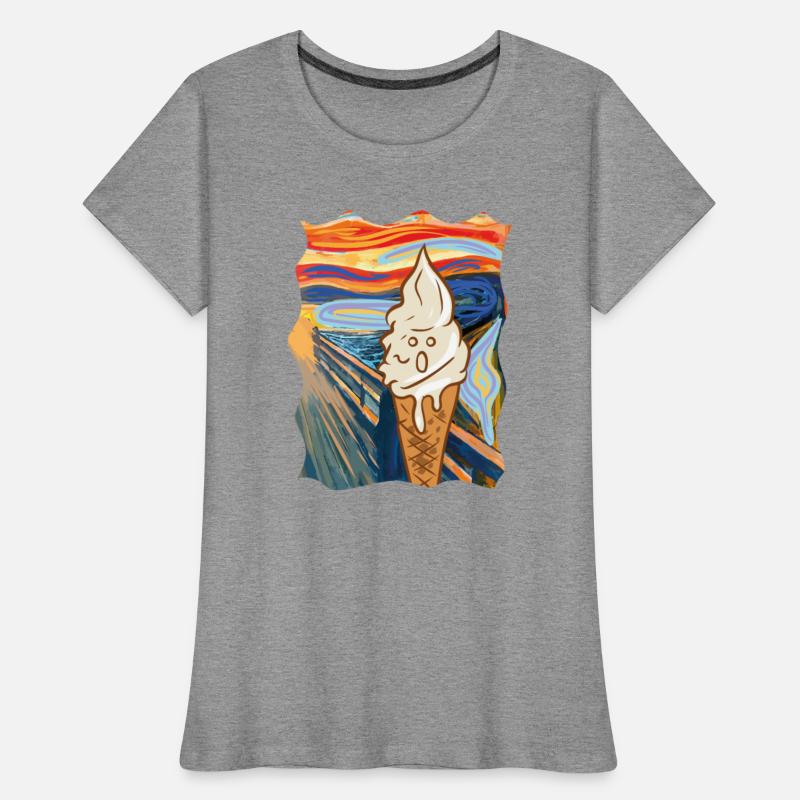 Ice Cream The Scream Art Popsicle Edvard Munch