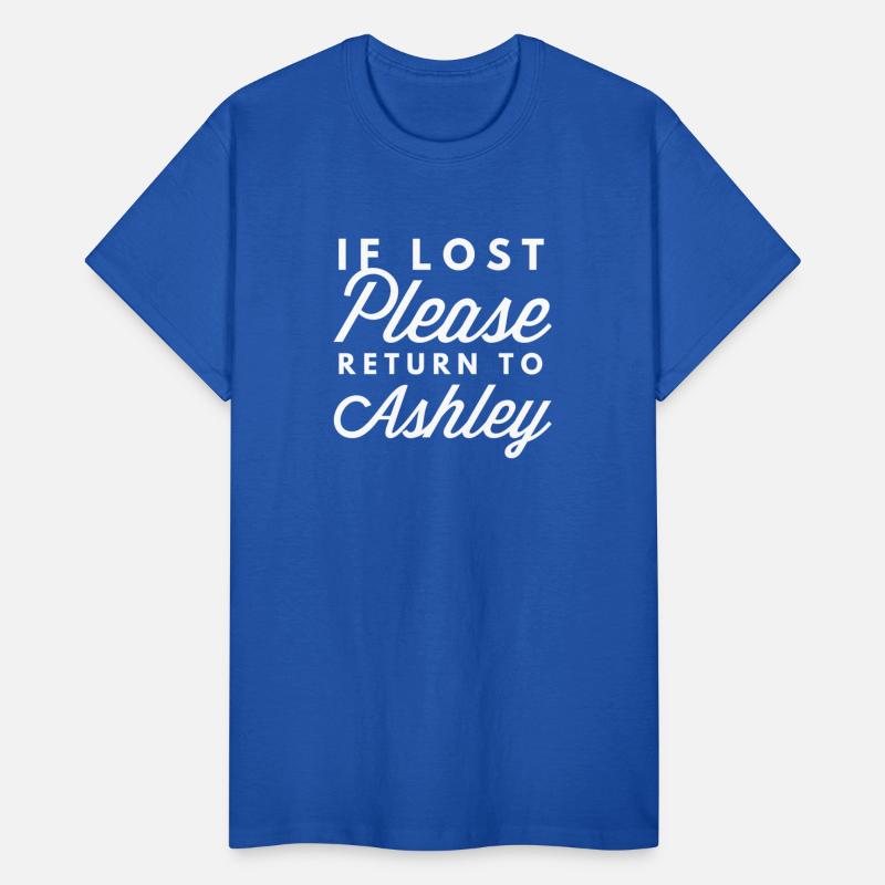 If lost please return to Ashley