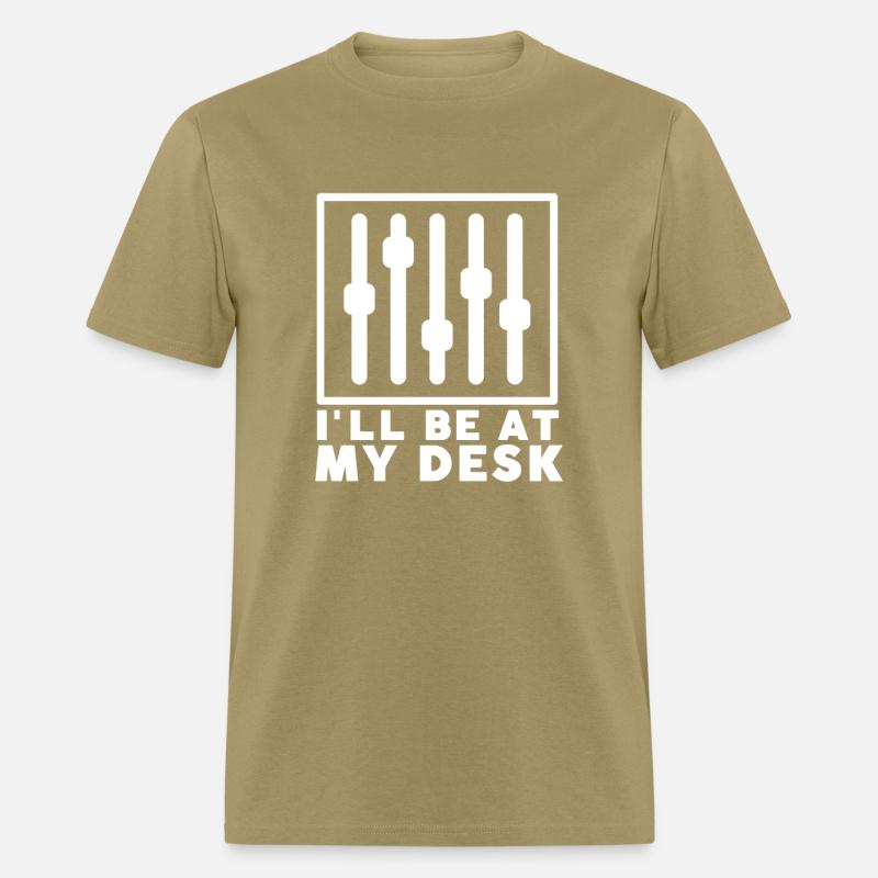 I'll Be At My Desk- Sound Engineer Recording