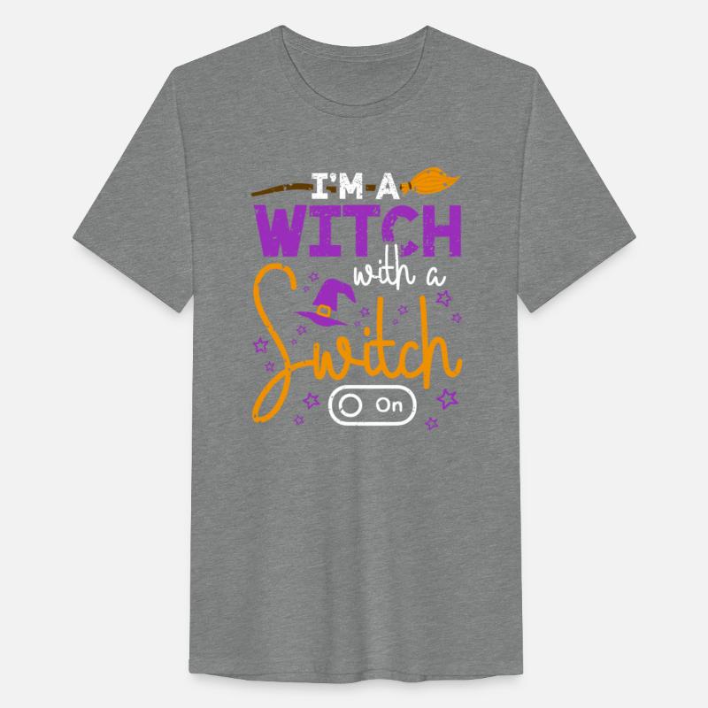 I'm a Witch With a Switch Broomstick Decor