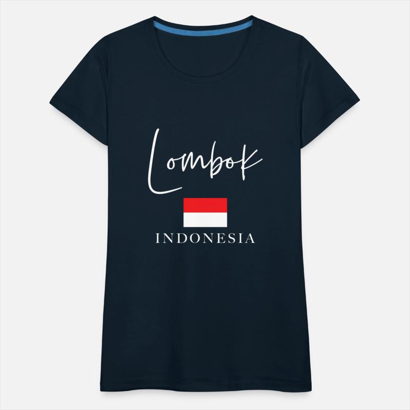 Indonesia Flag Vacation Island