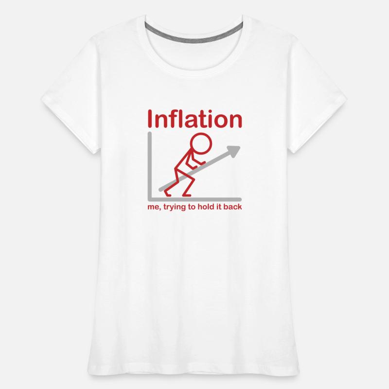 Inflation, me, trying to hold it back Sarcasm