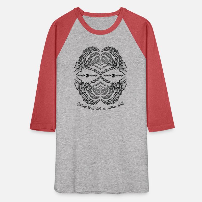 Inside skull vast as outside skull