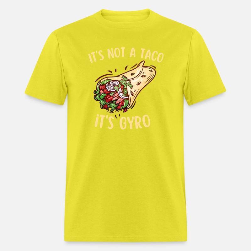 it's not taco it's gyro greece food lover