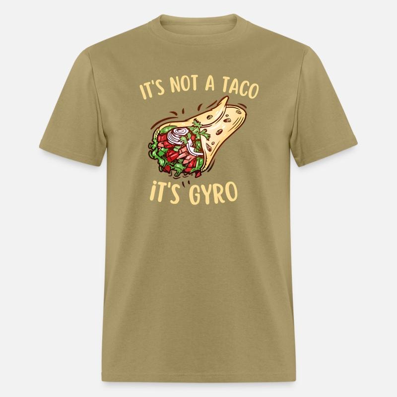 it's not taco it's gyro greece food lover