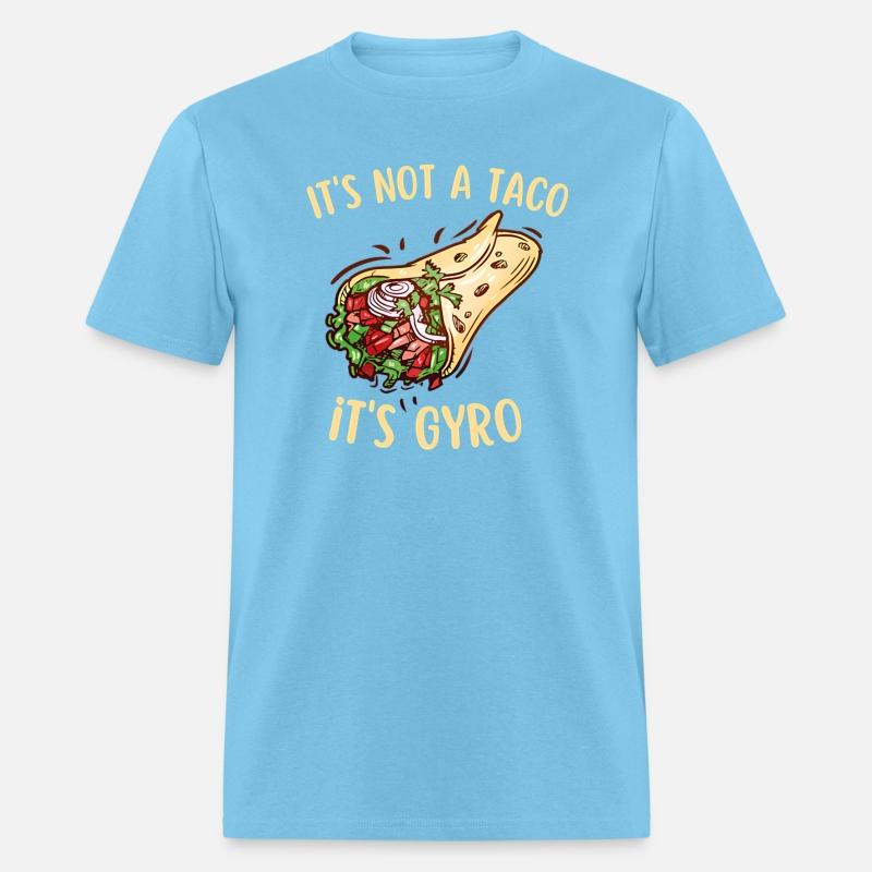 it's not taco it's gyro greece food lover