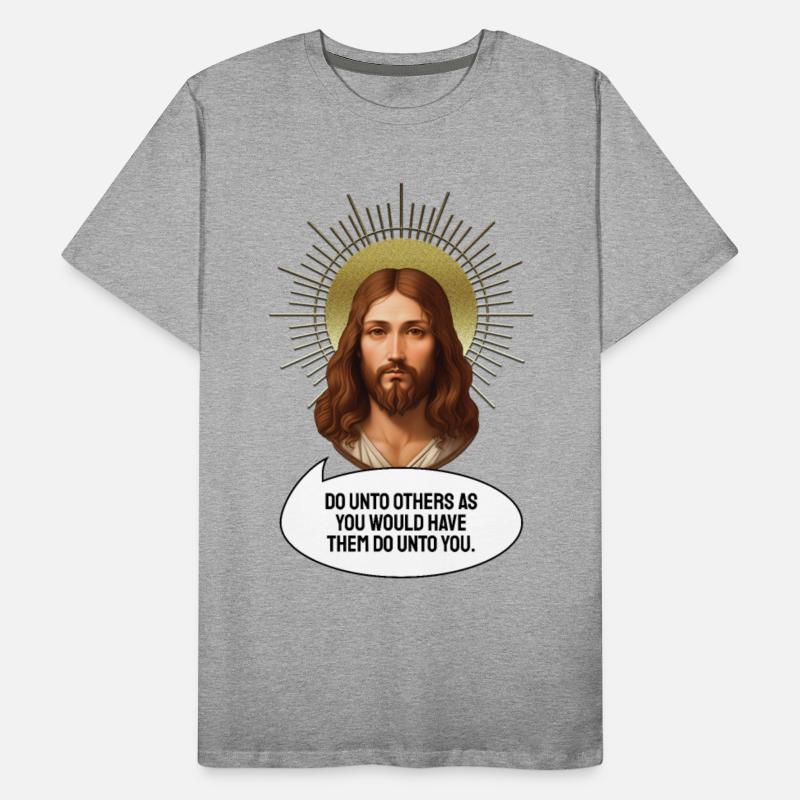 Jesus head with wise message