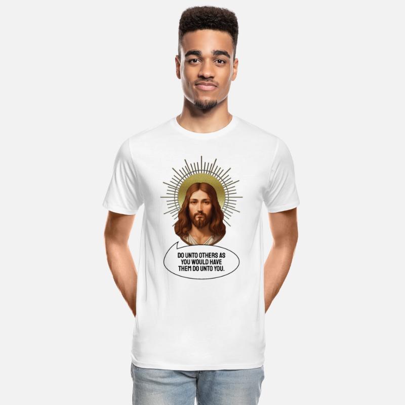 Jesus head with wise message