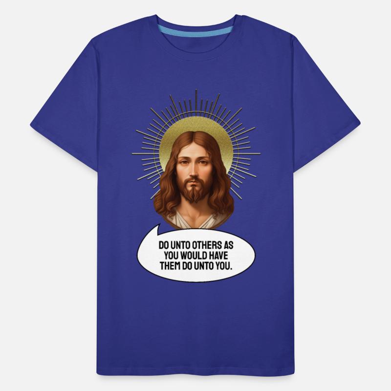 Jesus head with wise message