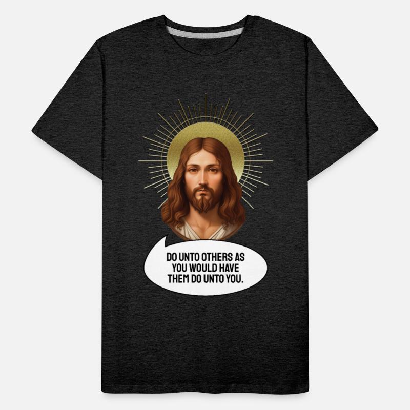 Jesus head with wise message