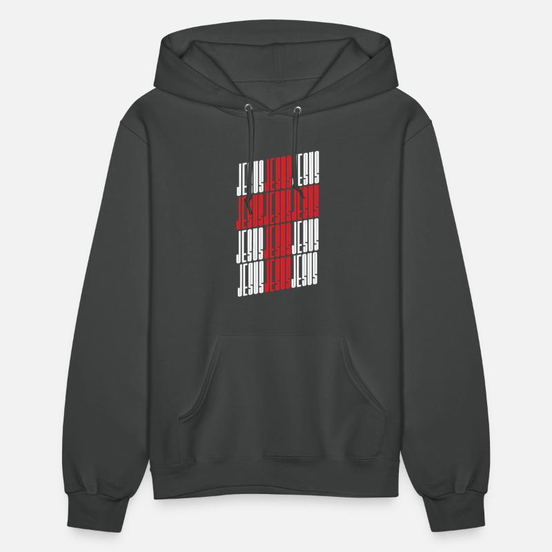 jesus word cloud in a cross shape