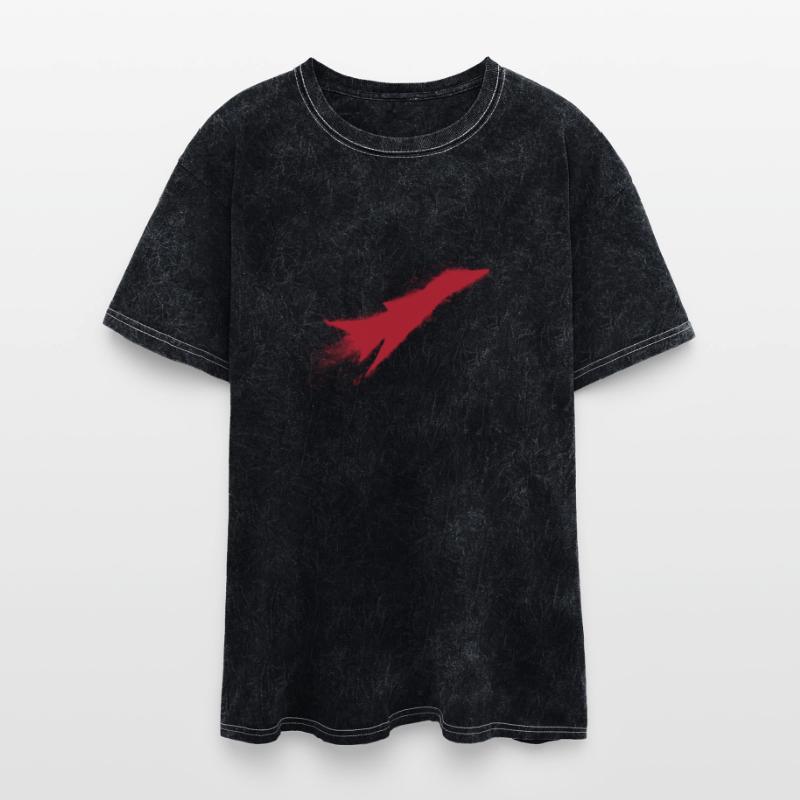 Jet Plane Splatter red