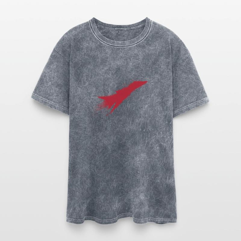 Jet Plane Splatter red