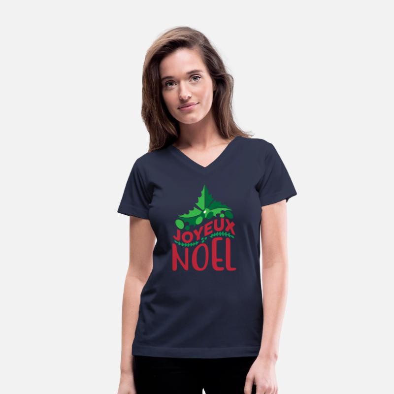 JOYEUX NOEL CRISTMAS FOR TYPOGRAPHY TSHIRT
